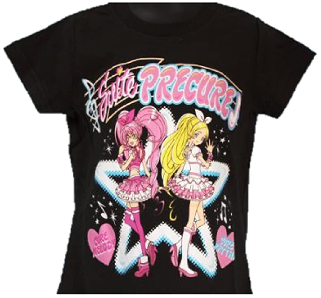 Amazon | スイートプリキュア TPETS Tシャツ/ブラック